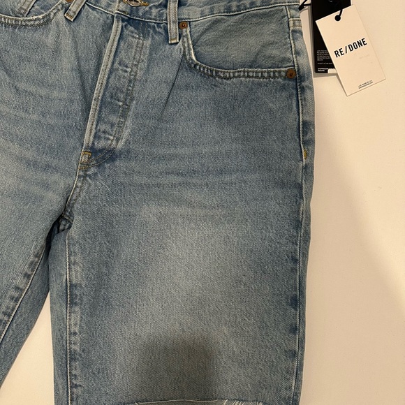 NWT Re/Done Denim 90s Comfy Short - Picture 4 of 9
